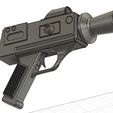 tiec.jpg Sideshow exclusive Star Wars Tie Pilot style replacement blaster pistol for 1:12 1:6 figures and 1:1 cosplay