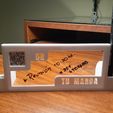 20210416_011521.jpg PORTA QR. CUSTOMIZED.  CHARGE WITH QR. PEN HOLDER. MARKETING. MERCHANDISING.