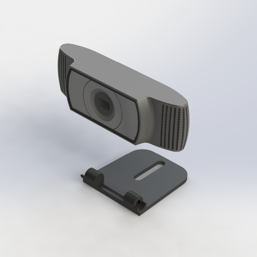 Logitech C920 Camera Mount - 3D model önizlemesi