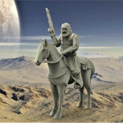c13c7385-f427-480c-bbe8-ab8245495e41.jpg El Planeta de los Simios Soldado Gorila Caballería Montada