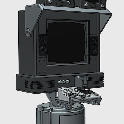 🖥️ Batman 1989 Batcave computer・ 3D File for 3D printing・Cults