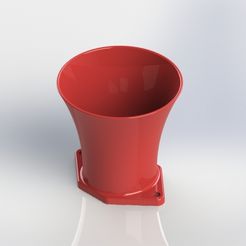 preview.jpg STL file Trumpet Weber IDF 44 48 - 80 mm Height・Design to download and 3D print