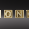 KONG-01.png K-O-N-G Letters - Donkey Kong Country