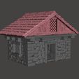 mh1.JPG 28mm Scale Medieval Tudor Style Wargaming House / Building