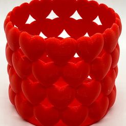 ♥ Vase Hearts Cup Tray ♥