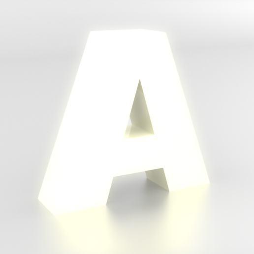 A.png Декоративные буквы A-Z, светодиодная подсветка
