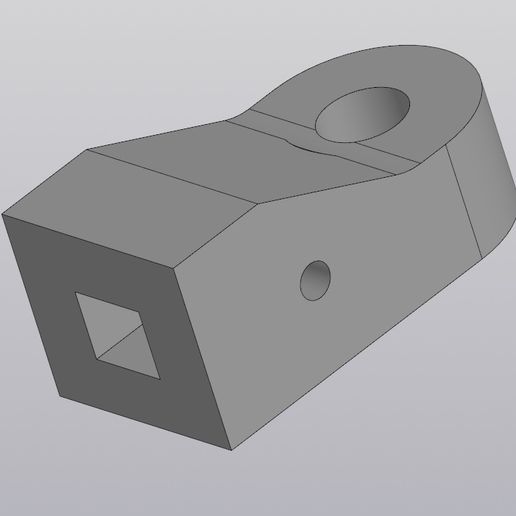 Plastic coupling on the gearshift lever of the ZL-50 front loader