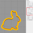 1.png Form for cookies and gingerbread Rabbit