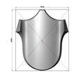 SH-EMPTY-05.JPG Decorative Shield base relief 3D print model