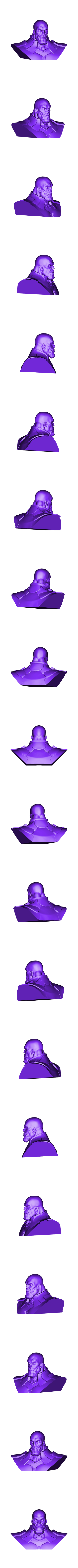 thanos_bust.stl Thanos Bust