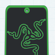 1.png Keychain - razer logo