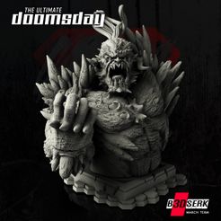 031721-B3DSERK-Doomsday-promo-squared-06.jpg Archivo STL B3DSERK Término de marzo: Busto 3d del Juicio Final probado y listo para imprimir・Diseño imprimible en 3D para descargar