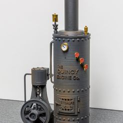 296381798_3130664757248369_7174491065829460684_n.jpg STL file Stationary Steam Engine G-Scale (1:24)・3D print design to download