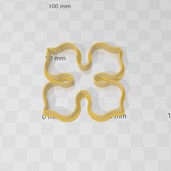 roseta.jpg Télécharger fichier STL Coupe-biscuits Roseta • Design imprimable en 3D, abauerenator