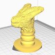 Dragon bust 2.JPG Dragon Bust/ Sculpture