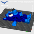 STL-3MF-slicer-8.png ARTICULATED - BLUEY - MFP3D - NO SUPPORT - PRINT IN PLACE - SENSORY TOY - FIDGET