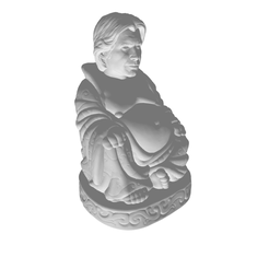 model.png STL file BUDA HAN SOLO (BUDDHA)・3D printer design to download