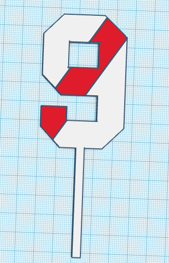 🍰 9 River cake topper・ STL File for 3D printing・Cults