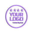 circle_logo_example.stl Customizable Logo KeyChain STL - Read Description