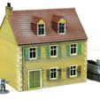 Normandy-House-Doulbe-Storey-Type-3-Tabletop-Wargaming-Terrain-Painted.jpg Normandy Village Set