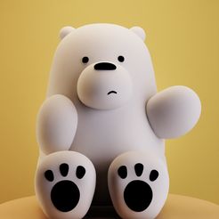 Saludo-1.14.jpg STL file Polar Greeting・3D printer model to download