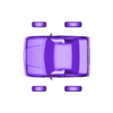 Prelude2G_04-deformed-separate-parts.stl Honda Prelude 2G