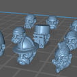 Heads.png Ogre Clans, Ogres  28mm scaled