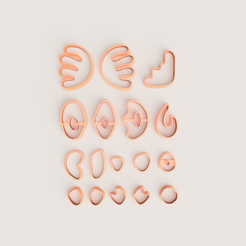donutearl_2022-Jul-11_08-57-18AM-000_CustomizedView7843910355_png.png STL file ORGANIC POLYMER CUTTER SET・3D printable model to download