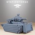 6.jpg 3D file GrimGuard Light Tank・3D printing template to download