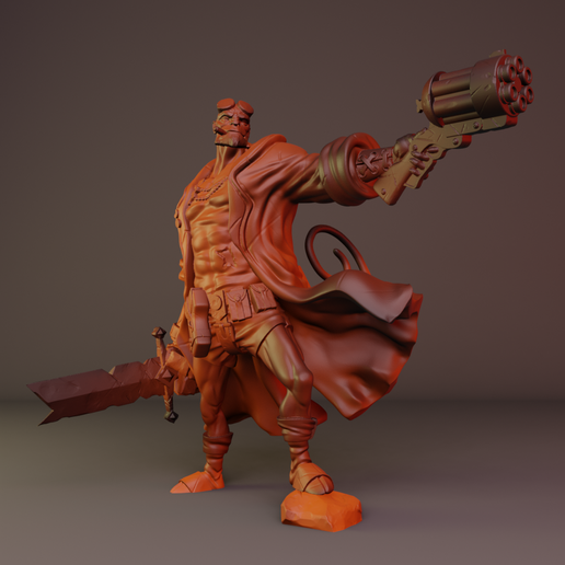 Hellboy 3D model