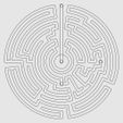 3e1cbc56024779c2ef595976762fa1e4_display_large.jpg Free 3D file Doublesided Circular Maze・Template to download and 3D print