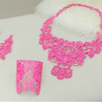 download-10.png Free STL file Lace Bracelet・3D print object to download