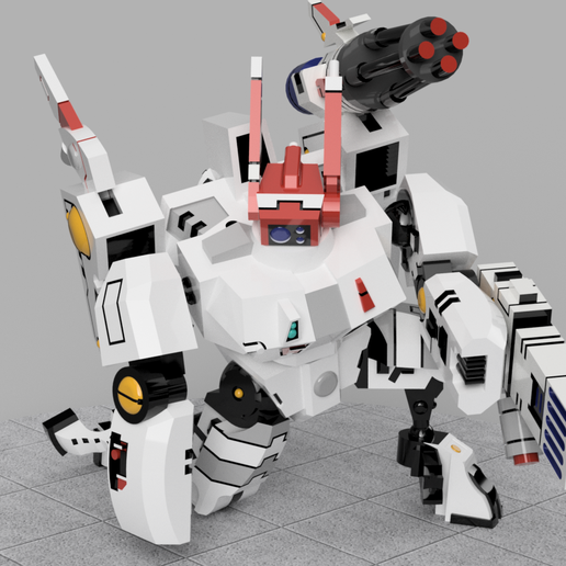 2PI XV8 PHILOSOPHICAL WARRIOR 3D model