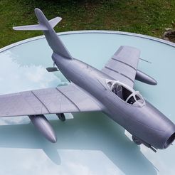 resized_20190814_112722.jpg 3D file MiG-15 - Detailed 1:16 scale model kit・3D print model to download