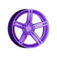 style 164 v12.stl BMW Style 167 wheels for scale model