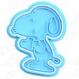 6.jpg Fichier 3D Snoopy Cookie Cutters, jeu de 12・Objet pour impression 3D à télécharger