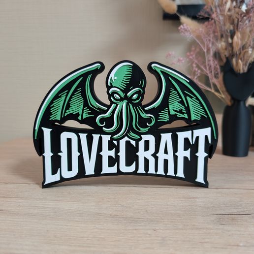 Lovecraft Cthulhu logo sign Fanart