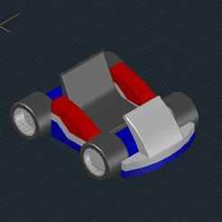 kart3.jpg Archivo STL kart・Modelo para descargar y imprimir en 3D