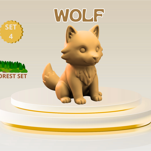 Cute Mini Wolf – Commercial