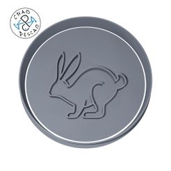 Rabbit_Pose_15.jpg Rabbit Pose (no 15) - Cookie Cutter - Fondant - Polymer Clay