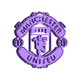 manchester-united.stl Manchester united Logo
