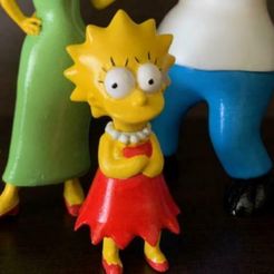 LisaCults1.jpg STL file Lisa The Simpsons Family Collection・3D print design to download