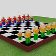 ChessBoardView4.jpg Chess Board 3D Model