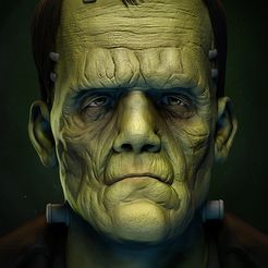 3.jpg El busto del monstruo de Frankenstein
