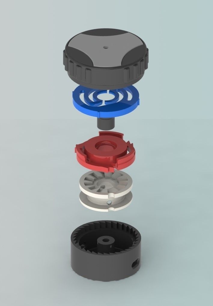 1.JPG Download free STL file Ratchet clamping system • 3D printable design, Younes