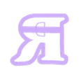 r_Low_case.stl sherk - alphabet font - cookie cutter