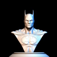 BPR_Render3.jpg Archivo 3D Batman bust・Modelo imprimible en 3D para descargar