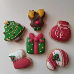 6-pack-2.jpeg Christmas Cookie Cutters - Cortadores de galletas navidad