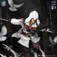 01.jpg Ezio Auditore ASSASINS CREED 3 - STL ready for 3D Printing