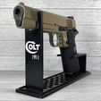 IMG_3818.jpg WE ARMORER WORKS COLT 1911 MEU AIRSOFT GUN DISPLAY STAND